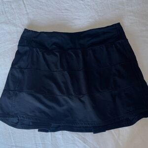 Black Lululemon Athletic Skort